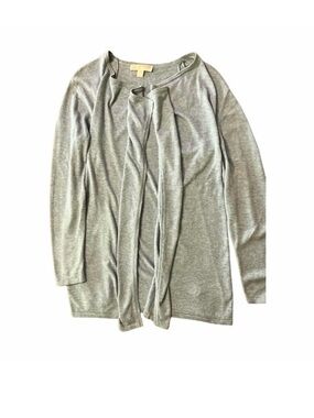 Michael Kors Open Cardigan-Style LS Shirt